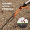 TiTo Titanium Tent Pegs Stakes Lightweight Snowfield Grassland Heavy Duty Tent Nails for Outdoor Camping Hiking and Plant Support Garden Stakes 4pcs/6pcs (8350mm-6pcs) view 4
