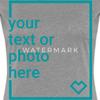 Spreadshirt Custom T-Shirt Add Your Own Text or Image Personalized Womens Premium T-Shirt, 2XL, Heather Gray view 3