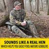 ESH Laminated Glass Turkey Pot Call with Hickory Striker  Realistic Wild Turkey Sounds for Hunting  Premium Turkey Hunting Accessories view 2