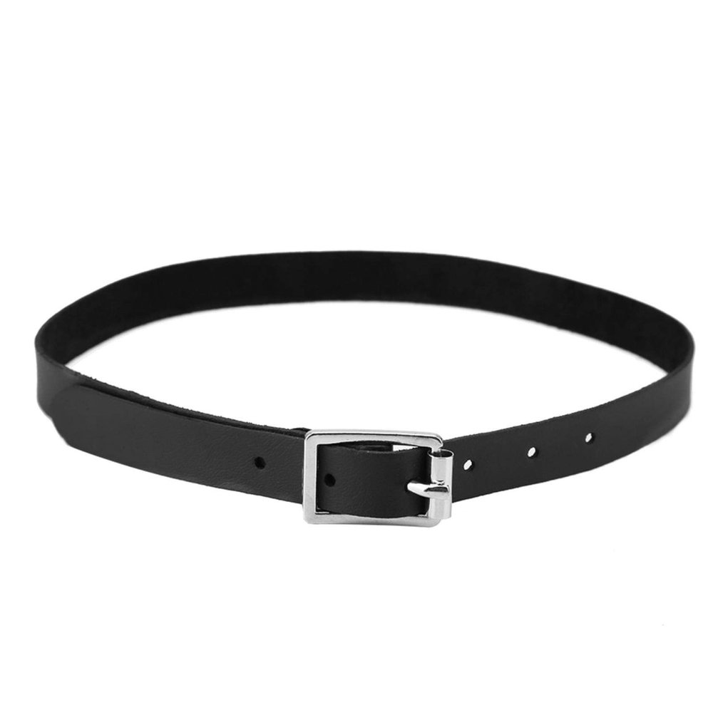 WNSC Adjustable Resilient Black Leather Western Spur Straps, Riding Spurs Strap, Handmade Outdoor Sports for Horse Riding