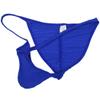 OROCOJUCO Men Pouch Thong String T-back Spandex Underwear Mini Bikini Jockstrap Tanga Pucker Bikini Briefs Pink 3-Pack, OR2104, Blue,Light Yellow,Green, L view 3