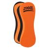 Zoggs Unisex Adult EVA Foam Swimming Pull Buoy | Swim Float-Kickboard Training Aid for Upper Body & Perfect Stroke Technique, Black/Orange view 1