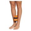 Zoggs Unisex Adult EVA Foam Swimming Pull Buoy | Swim Float-Kickboard Training Aid for Upper Body & Perfect Stroke Technique, Black/Orange view 2