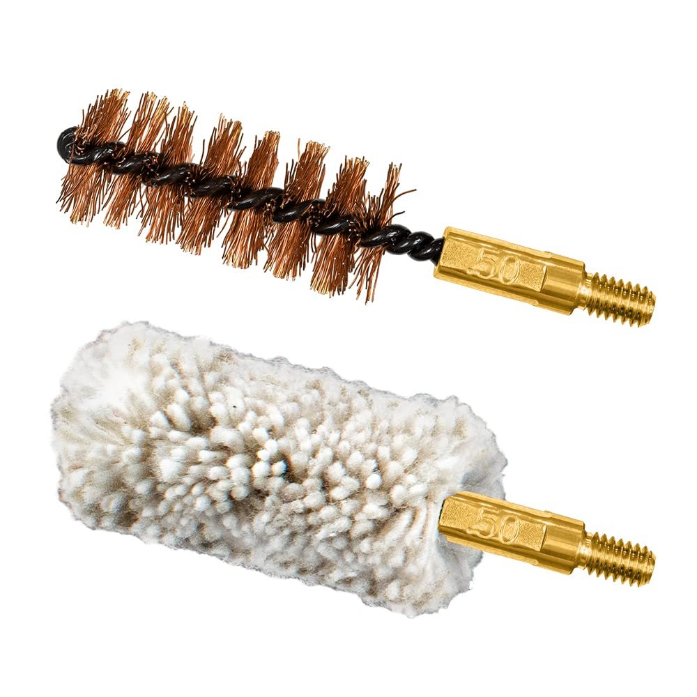 - NEW - 12.7MM/.50 Caliber 1 Brush and 1 Mop Combo Pack