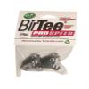 BirTee Pro Golf Tees - Size #5 (1 1/4") Individual Size Pack - 2 Tees Per Pack. Winter/Mat/Simulator Tees (Black) view 1