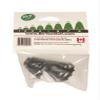 BirTee Pro Golf Tees - Size #5 (1 1/4") Individual Size Pack - 2 Tees Per Pack. Winter/Mat/Simulator Tees (Black) view 3