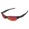 LenzReborn Polarized Lens Replacement for Oakley Flak Jacket Sunglass - Fire Red - Polarized Mirrored view 2