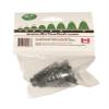 BirTee Pro Golf Tees - Size #7 (1 3/4") Individual Size Pack - 2 Tees Per Pack. Winter/Mat/Simulator Tees (Black) view 3