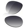 LenzReborn Polarized Lens Replacement for Oakley Dispatch 2 OO9150 Sunglass - Gradient Grey - Polarized view 1