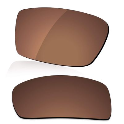 LenzReborn Polarized Lens Replacement for Oakley Canteen 2006 Sunglass - Rust Brown - Polarized