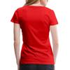 Spreadshirt Custom T-Shirt Add Your Own Text or Image Personalized Womens Premium T-Shirt, L, red view 2