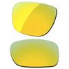 LenzReborn Polarized Lens Replacement for Oakley Holbrook Metal OO4123 Sunglass - Golded Yellow - Polarized Mirrored view 1