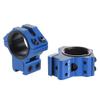 WestHunter Dovetail Scope Rings, 1 in/30 mm Tactical Precision Low Profile Scope Mount | Blue view 1