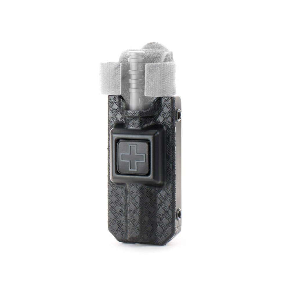 Eleven 10 Rigid TQ Case for C-A-T Tourniquet, Basketweave, MOLLE Attachment