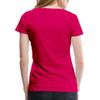 Spreadshirt Custom T-Shirt Add Your Own Text or Image Personalized Womens Premium T-Shirt, L, Dark Pink view 2