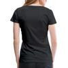Spreadshirt Custom T-Shirt Add Your Own Text or Image Personalized Womens Premium T-Shirt, S, Black view 2
