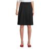 Lands' End Uniform Ponte Pleat Skirt Black Womens Regular 16 view 1
