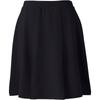 Lands' End Uniform Ponte Pleat Skirt Black Womens Regular 16 view 2