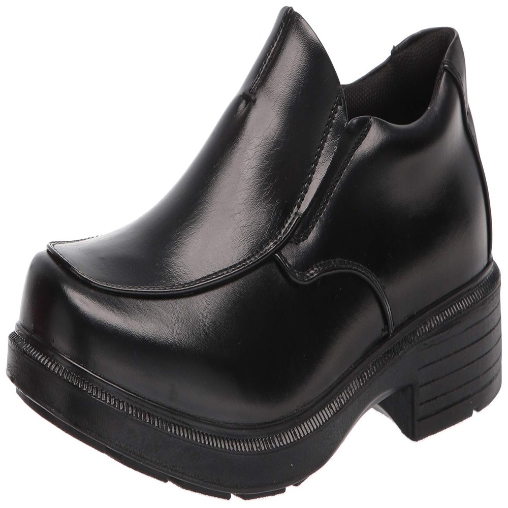 Deer Stags Men's Coney Dress Casual Memory Foam Cushioned Comfort Slip-On Loafer Black