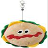 (Skater) Unisex Adult Opening and Closing Type Cute, Burger Conx Burger, 12.512.56cm view 3