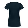 Spreadshirt RN Registered Nurse Rod Asclepius Womens Premium T-Shirt, S, deep Navy view 3