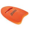 ZOGGS EVA Kickboard - Durable High Density Ergonomic Design EVA Foam Kickboard for Adults and Teens w/Hand Holes for Swimming, Orange, Small view 1