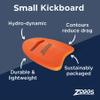 ZOGGS EVA Kickboard - Durable High Density Ergonomic Design EVA Foam Kickboard for Adults and Teens w/Hand Holes for Swimming, Orange, Small view 3