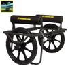 Suspenz Kayak Canoe Transport Cart, All-Terrain Super Duty Trolley Carrier with No-Flat Airless Wheels and Kickstand, 350 lb Load Capacity, Black (22-9908) view 1