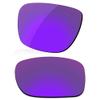LenzReborn Polarized Lens Replacement for Oakley Mainlink Sunglass - Grape Violet - Polarized Mirrored view 1