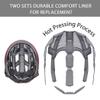 Adult-Men-Women Bike Helmet with Light - Mountain Road Bicycle Helmet with Replacement Pads & Detachable Visor view 3