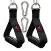 Vigoog Heavy Duty Gym Exercise Handles Attachment for Cable Machine,Resistance Band,Pulley System Home Fitness Workout Equipment, with Elastic Rubber Grip and 2 Large Carabiners view 1