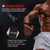 Vigoog Heavy Duty Gym Exercise Handles Attachment for Cable Machine,Resistance Band,Pulley System Home Fitness Workout Equipment, with Elastic Rubber Grip and 2 Large Carabiners view 3