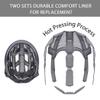 Adult-Men-Women Bike Helmet with Light - Mountain Road Bicycle Helmet with Replacement Pads & Detachable Visor view 3