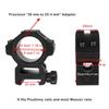 WestHunter Optics Picatinny Scope Rings, 1 Inch 30 mm Tactical Precision Scope Mount | 29 mm Center Height, Black view 2