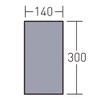 Ogawa 3895 Tent Sheet, Ground Mat, for Outdoor Use, Camping, Dark Green x Black view 3