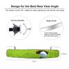 10L0L Golf Cart Rear View Mirror for Yamaha EZGO Club Car, 16.5" Extra Wide 180 Degree Panoramic Rearview Mirror view 3