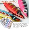 Skylety 2196 Pcs Fishing Lure Eyes 3D Artificial Eyes Stickers Assortment with 1 Piece Tweezer for Fishing Baits DIY Accessory, 3/4/ 5/6 mm view 4