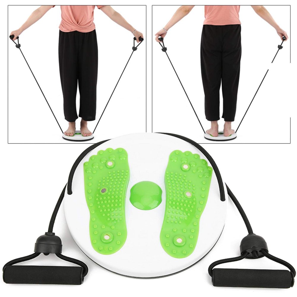 Gym Portable Lightweight Indoor Twisting Waist Disc, Twisting Waist Disc Board, for Waist Stretching Stretch Muscles