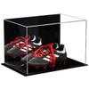 Better Display Cases Acrylic Kids Shoes Display Case - Medium Rectangle Box with Mirror Case and Black Base 12" x 8.25" x 8" (A004, V41) view 1