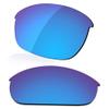 LenzReborn Polarized Lens Replacement for Oakley Half Jacket Sunglass - Fire Red+Ice Blue view 3