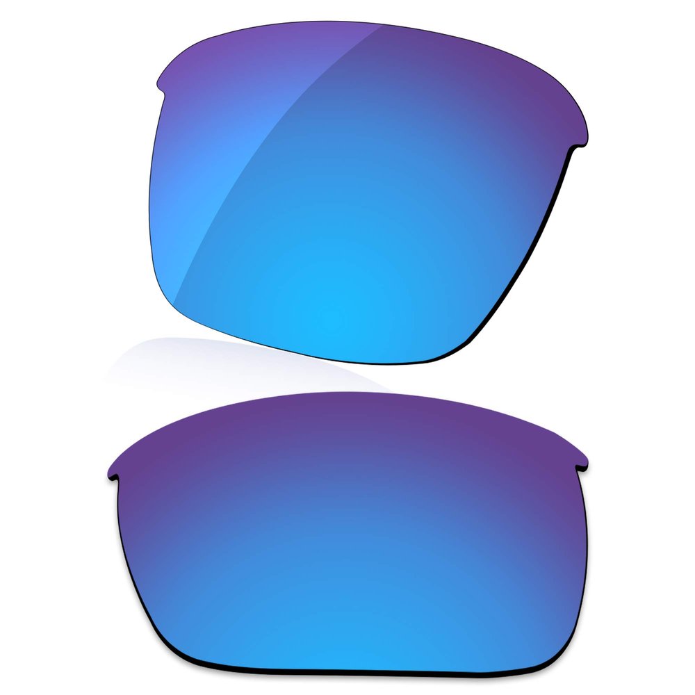 LenzReborn Polarized Lens Replacement for Oakley Thinlink OO9316 Sunglass - Ice Blue - Polarized Mirrored