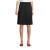 Lands' End Uniform Ponte Pleat Skirt Black Womens Regular 0 view 1