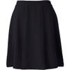 Lands' End Uniform Ponte Pleat Skirt Black Womens Regular 0 view 2