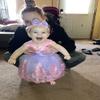 Bowknot Baby Girl Baptism Christening Ball Gown Dresses Toddler Wedding Bridesmaid Clothes Christmas Lace Tutu Dress 5T 6T Pink Purple 120 view 2