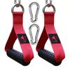 Vigoog Heavy Duty Gym Exercise Handles Attachment for Cable Machine,Resistance Band,Pulley System Home Fitness Workout Equipment, with Elastic Rubber Grip and 2 Large Carabiners view 1