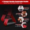 Vigoog Heavy Duty Gym Exercise Handles Attachment for Cable Machine,Resistance Band,Pulley System Home Fitness Workout Equipment, with Elastic Rubber Grip and 2 Large Carabiners view 2