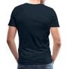 Spreadshirt Groucho Marx Portrait Men's Premium T-Shirt, L, deep Navy view 2