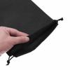 Hansber 5 Pcs Lightweight Drawstring Storage Bag for Adult Game Toys/Travel/Sports Black One_Size view 3
