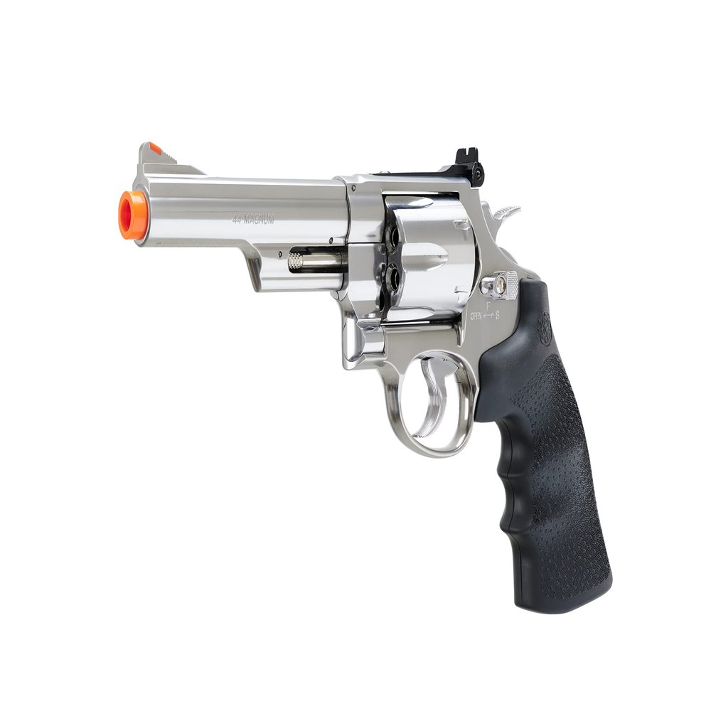 Umarex Smith & Wesson M29 Classic Revolver 6mm BB Pistol Airsoft Gun, Silver/Black
