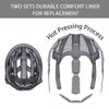 Adult-Men-Women Bike Helmet with Light - Mountain Road Bicycle Helmet with Replacement Pads & Detachable Visor view 3